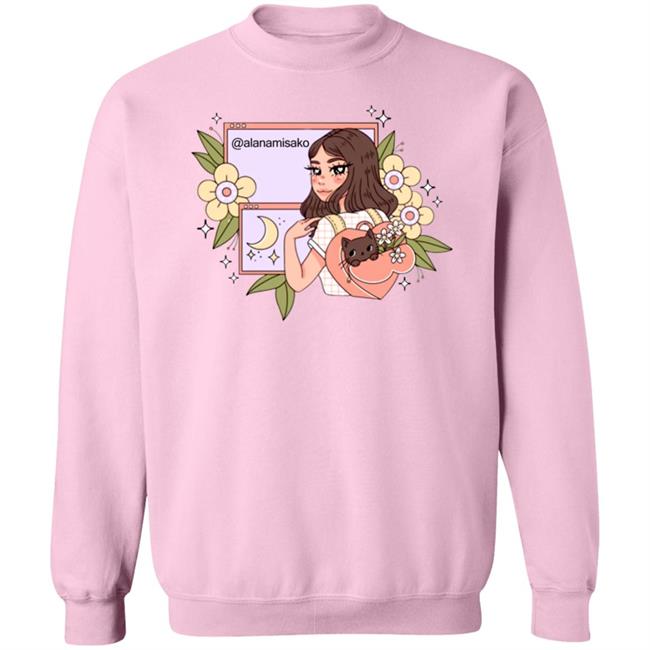 Flowers, Sparkles, And Miso, Oh My Sweatshirt Alana Misako Flowers, Sparkles, And Miso, Oh My Sweatshirt Alana Misako