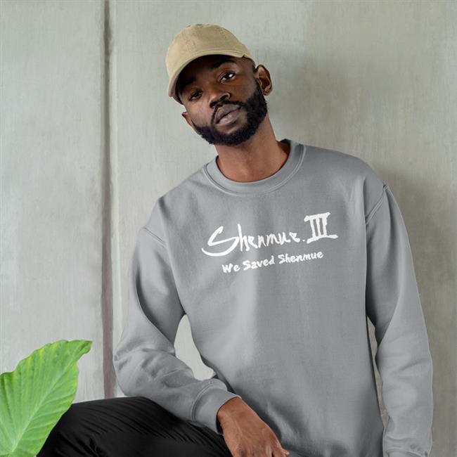DaveOshry Shenmue III We Saved Shenmue T Shirt Navy