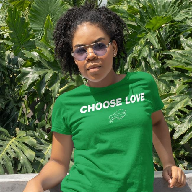 Choose Love Buffalo Bills T Shirt