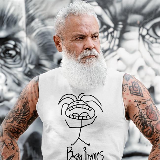 Busta Rhymes Tee White