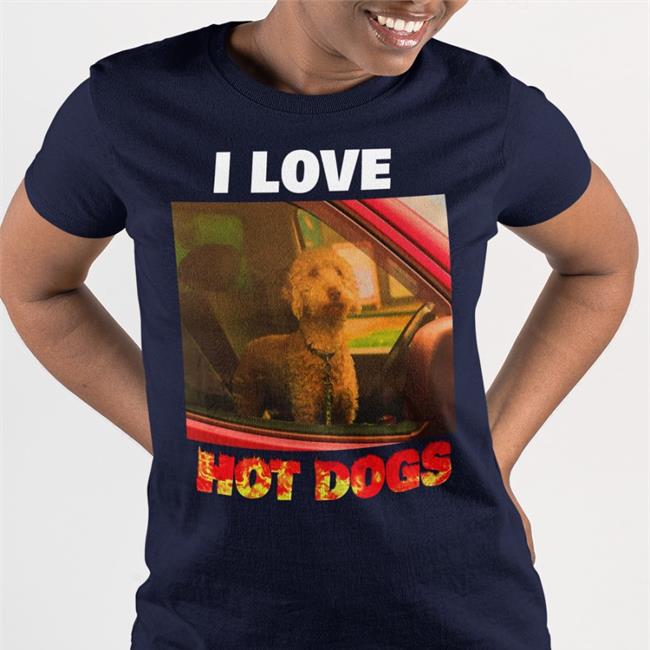 I Love Hot Dogs Tee Shirt