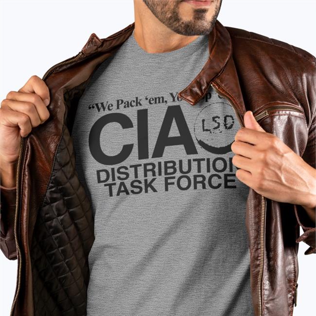 Barely Legal Clothes Store We Pack Em You Pop Em Cia Distribution Task Force Shirt