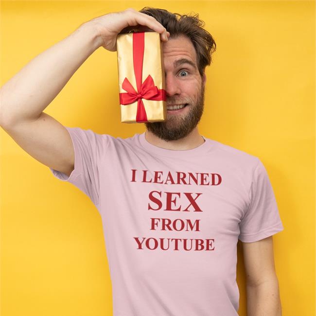 Shirtsthtgohard I Learned Sex From Youtube T Shirt