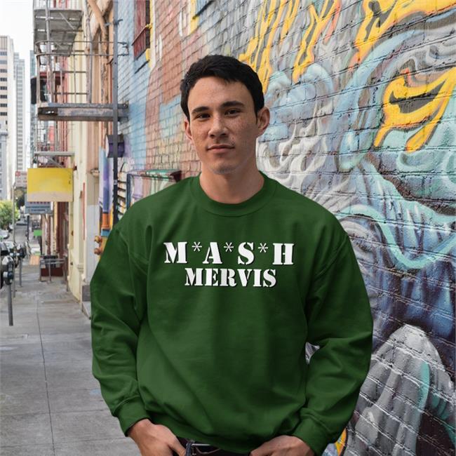 Obvious Shirts Store Mash Mervis Tee Blue