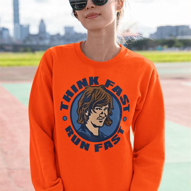 Think Fast Run Fast Gogiants Shirt New York Giants Eli Manning