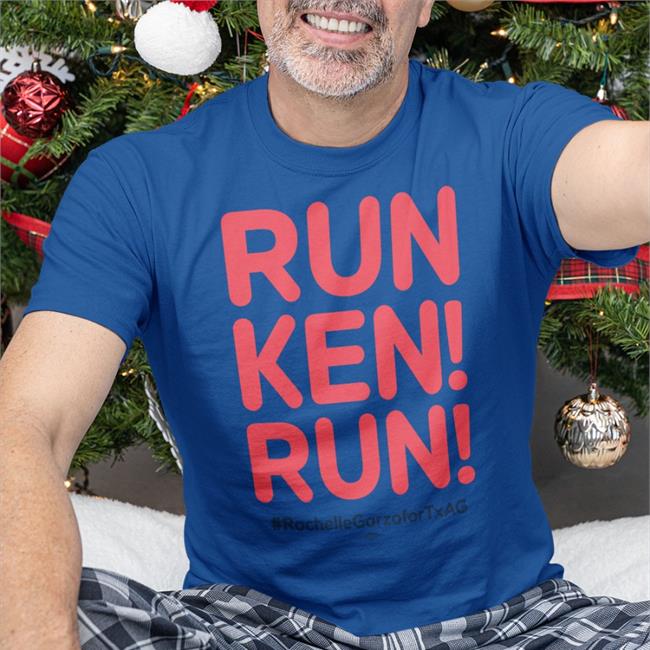 White Run Ken Run Shirt Rochelle Garza For Texas Store