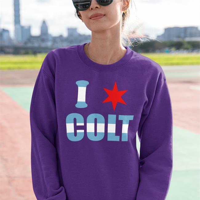 Chicago Flag I Colt Long Sleeve T Shirt