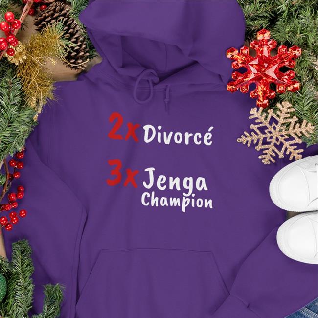 2X Divorcé 3X Jenga Champion Shirt Shirts That Go Hard