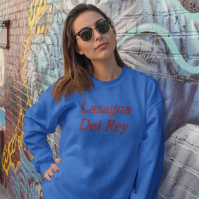 Lasagna Del Rey Hoodie White