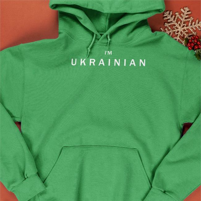 Volodymyr Zelensky I'm Ukrainian Hoodie