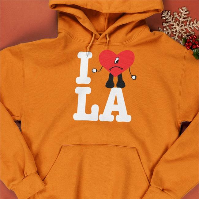 Bad Bunny Merch I Love Los Angeles Shirt