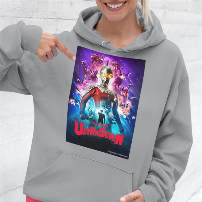 Ultraman Global Ultraman Ultraseven T Shirts Ultraseven’S 55Th Anniversary