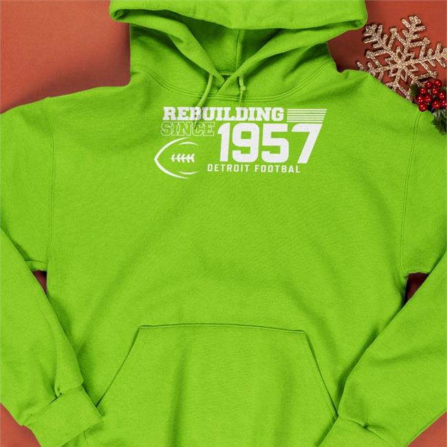 Davebirkett Rebuilding Since 1957 Detroit Football Shirt