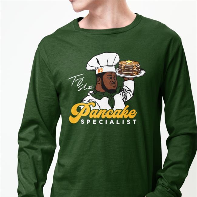Charliehustle Trey Smith Pancake Specialist Long Sleeve T Shirt