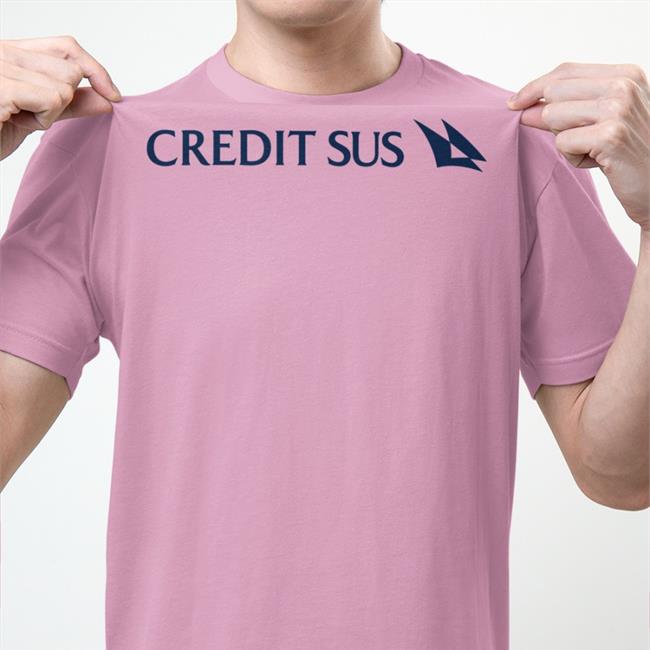 Credit Sus T Shirt White Arbitrage Andy Store