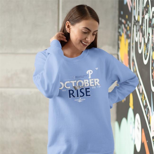 Phillies October Rise 2022 Postseason Shirts