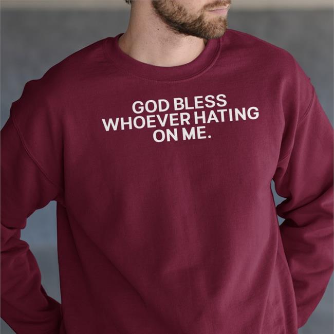 Jalen Hurts God Bless Whoever Hating On Me Hooded Sweatshirt