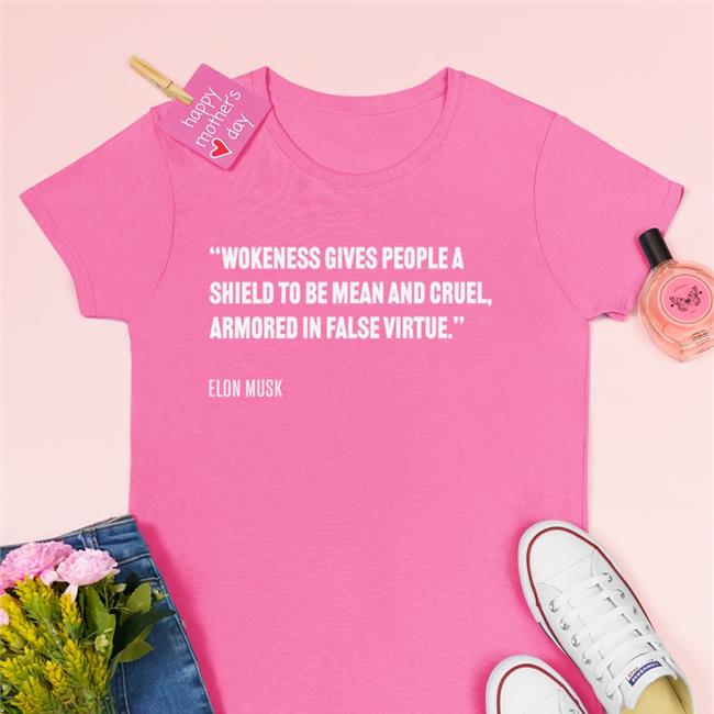 Wokeness Gives People A Shield To Be Mean And Cruel Armored In False Virtue Elon Musk Long Sleeve T Shirt