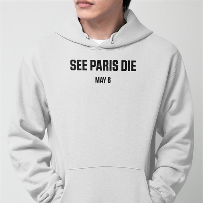 Letterboxd Light Pink See Paris Die May 6 Shirt