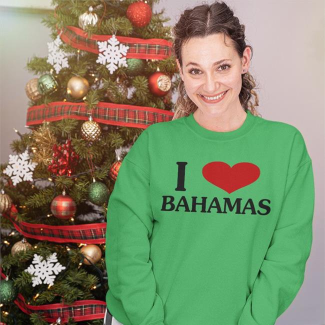 I Love Bahamas Hoodie