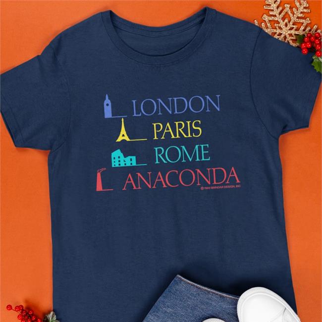 Sierra Gideon London Paris Rome Anaconda Shirts