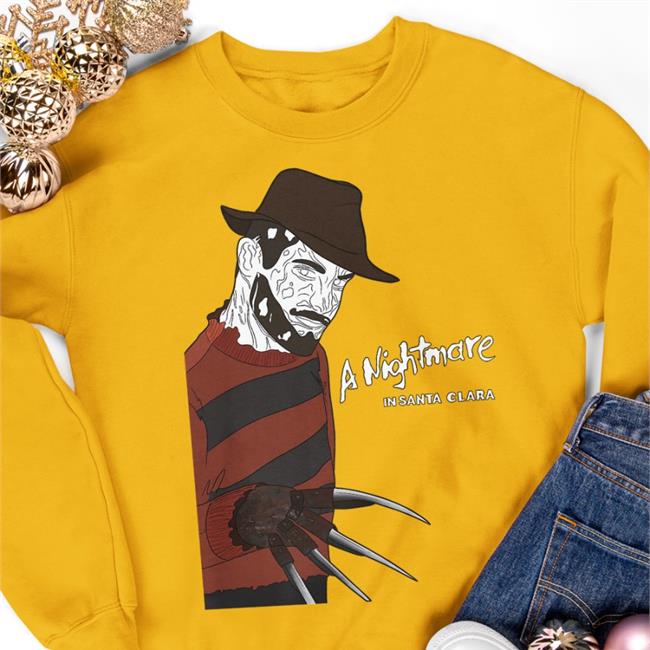 A Nightmare In Santa Clara Long Sleeve T Shirt