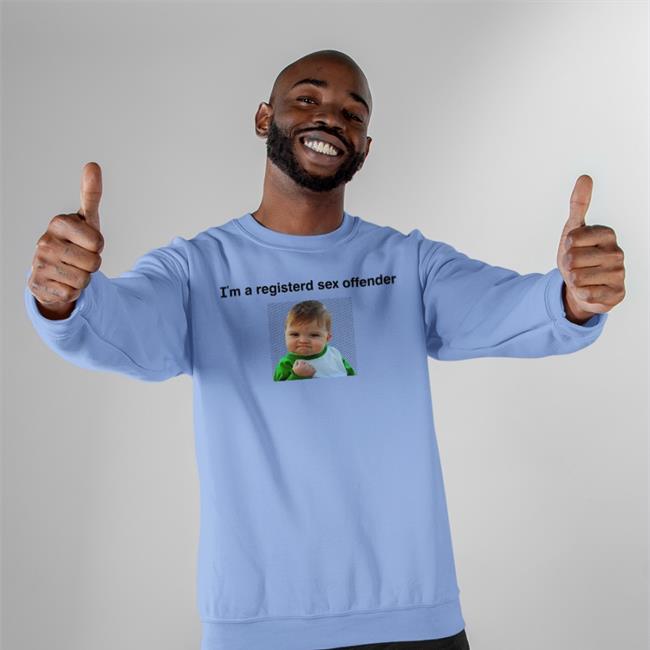 I'm A Registered Sex Offender Shirt White Goodshirts