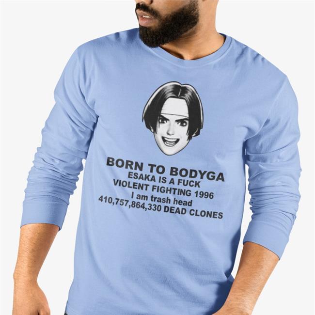 Born To Bodyga Esaka Is A Fuck Violent Fighting 1996 Tee Shirt Pepe Silvia