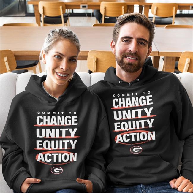Jordan D. Hill Change Unity Equity Action Shirt Georgia Dawgs