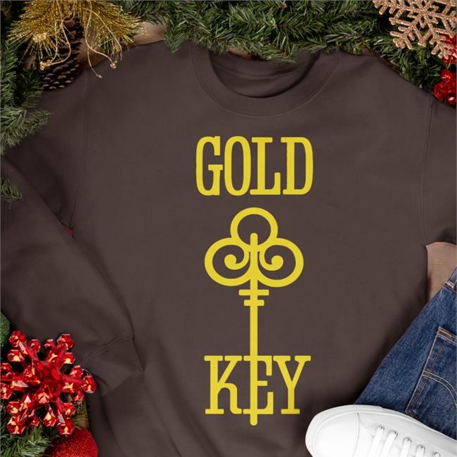 Aaron Meyers Gold Key T Shirt Black