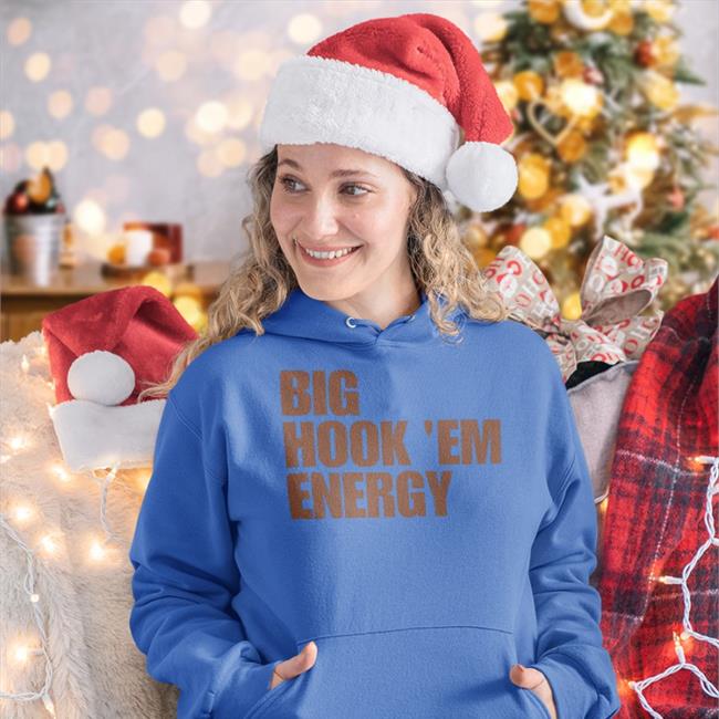 White Big Hook 'Em Energy Shirt Dr. April Finkley