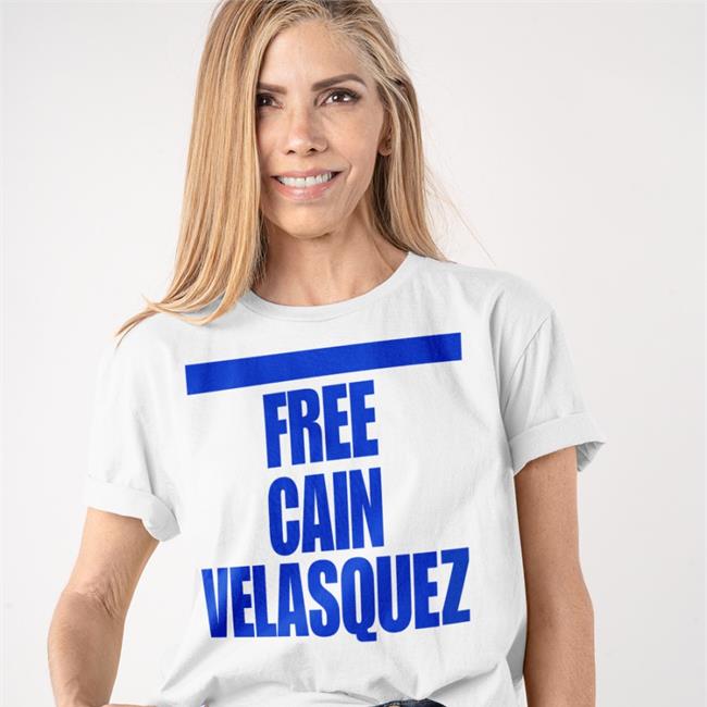 Luis Ortiz Free Cain Velasquez Tee Shirt
