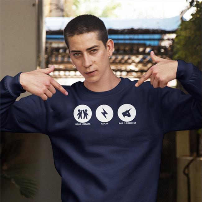 Poorly Translated Shirts Hello Humans Kapow This Is Different T Shirt Translatedtees