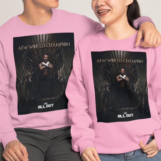 Aewallout Aew World Champion All Out Shirt