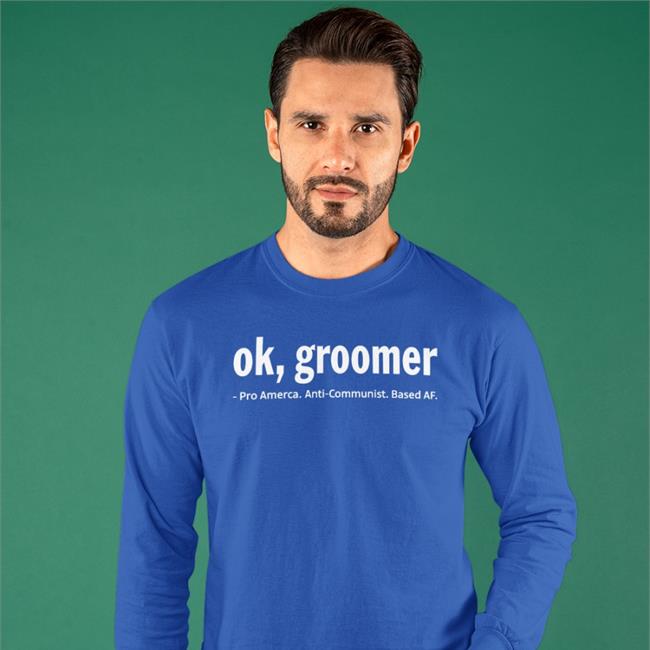 Michael O'fallon Sovereign Nations Ok Groomer Pro America Anti Communist Based Af Shirt