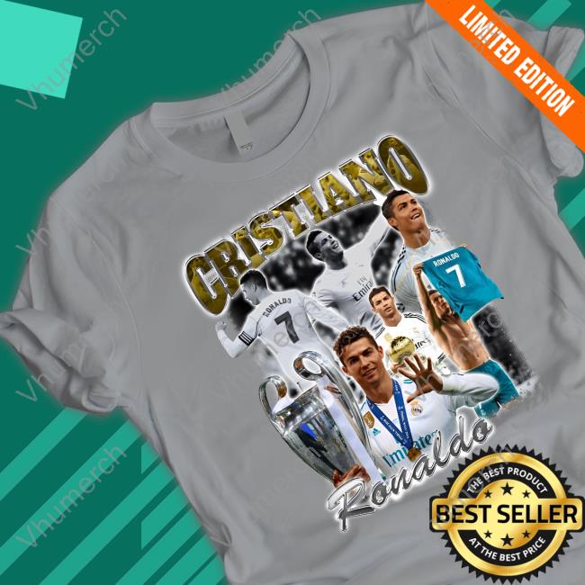 Vintage Stuff Merch Camiseta Cristiano Ronaldo Shirt