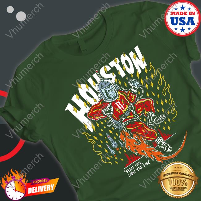 Houston Rockets Space City Light The Fuse Shirts