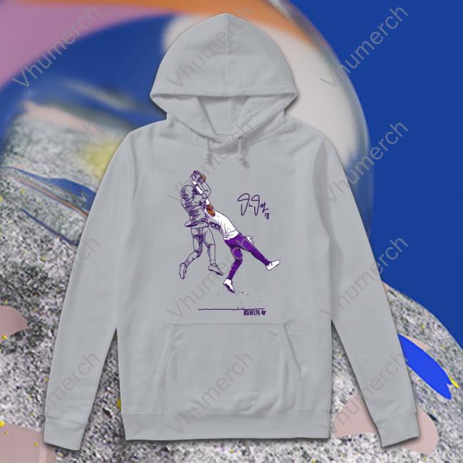 Licensed Justin Jefferson Catch Shirt Breakingt