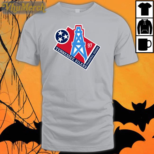 Tennessee Titans Tennessee Oilers Inaugural Season 97 T Shirt Eddie George