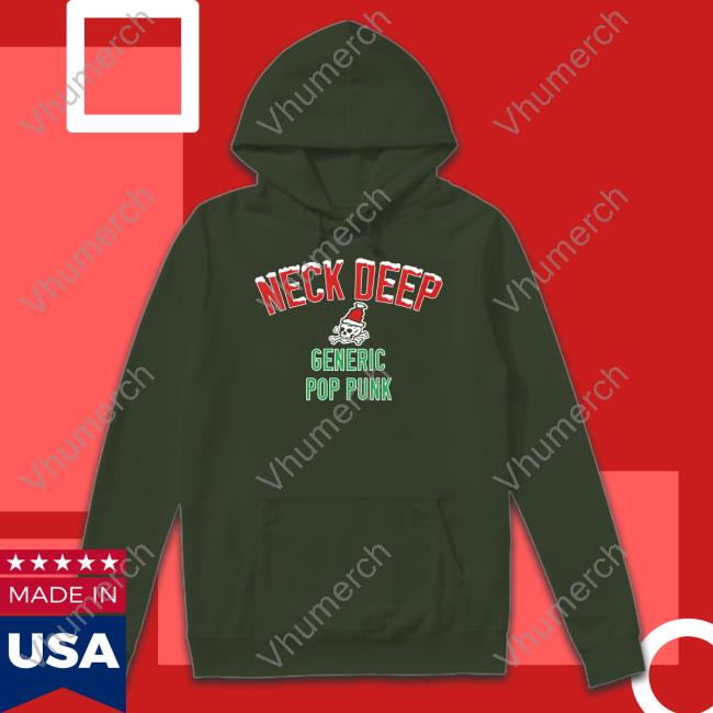 Neckdeepuk Neck Deep Generic Pop Punk Chritmas Edition 2.0 Shirt Neck Deep Store