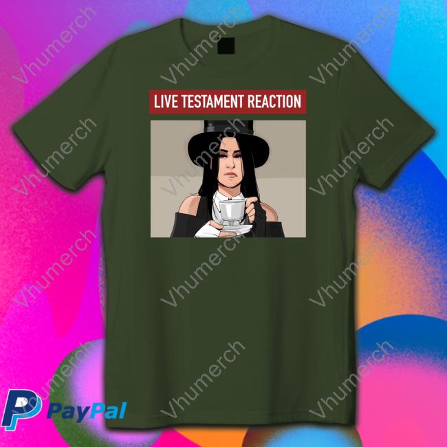 Wysteria Testacult Live Testament Reaction Long Sleeved T-Shirt Xenosweater