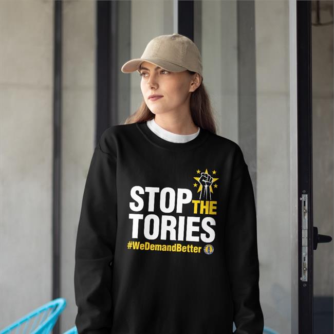Stand Of Defiance European Movement Sodem Time For Action Shirt Stop The Tories We Demand Better Tee Shirt Snb19692