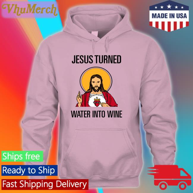 Nascar Jesus Turned Water Into Wine But I Turmed My Teammate Into The Wall Shirt