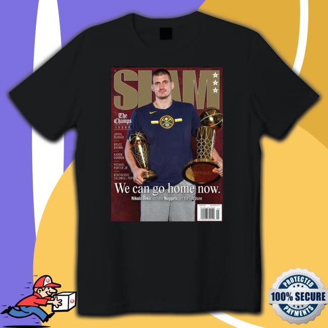 Slam 245 Nikola Jokic Photo Shirt Slam 245 Nikola Jokic Photo Shirt