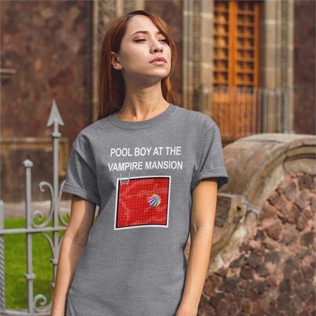 D0cshartens Pool Boy At The Vampire Mansion Tee Shirt Black Pool Boy At The Vampire Mansion T Shirt Black