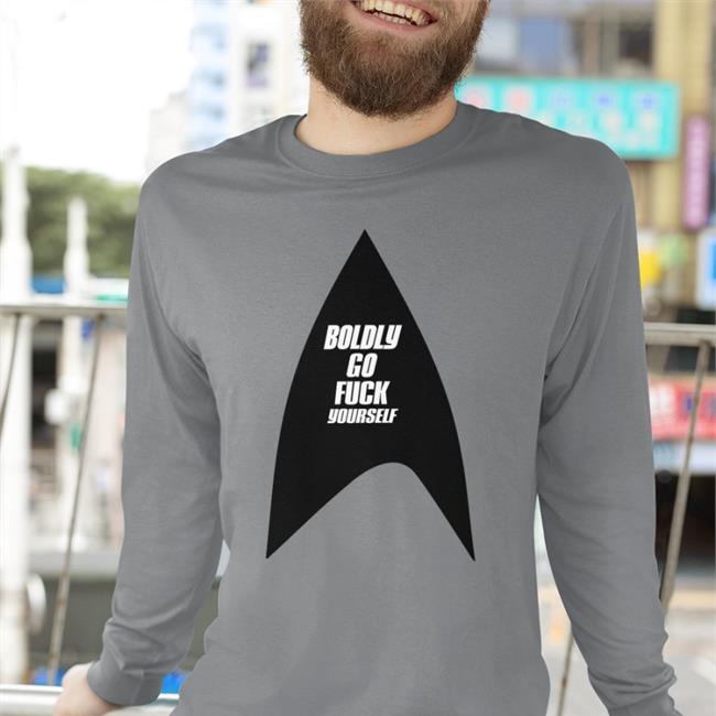 Ill Met By Moonlight Boldly Go Fuck Yourself Hoodie Royal