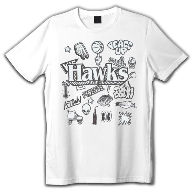 Mitchell & Ness Atlanta Hawks Doodle shirt