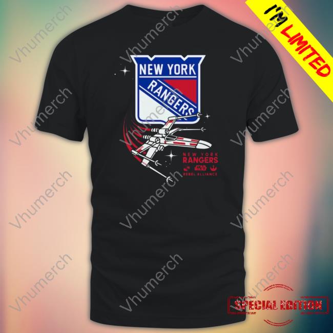New York Rangers Star Wars Rebel Alliance Hooded Sweatshirt