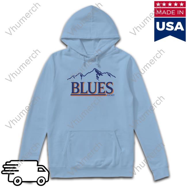 Blues Hockey Sweatshirt Blues Buzz Store Blues Buzz Blues Hockey Shirt