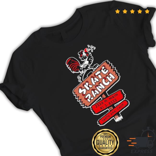 Top Skate Ranch Santa Ana Ca Vintage Roller Rink Shirt